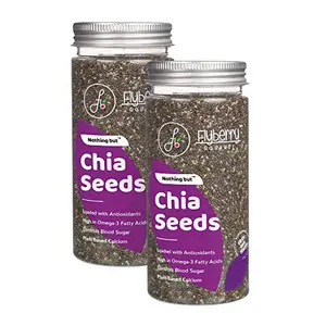 Flyberry Gourmet Premium Chia Seeds 360g (Pack of 2 180g Each)