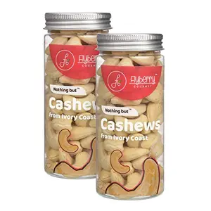 Flyberry Gourmet Premium Cashews 300g (Pack of 2 150g Each)