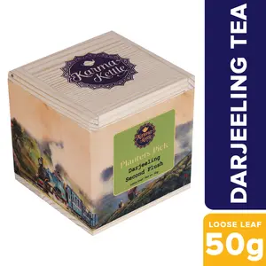 Darjeeling Second Fluesh Organic Loose Leaf Black Tea - 50 Gm