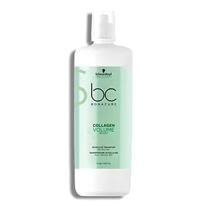 Schwarzkopf Professional Bonacure Collagen Volume Boost Micellar Shampoo | For Fine Hair | 1000 ml