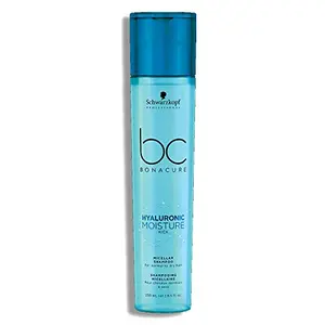 Schwarzkopf Professional Bonacure Hyaluronic Moisture Kick Micellar Shampoo | For Dry Hair | 250 Ml