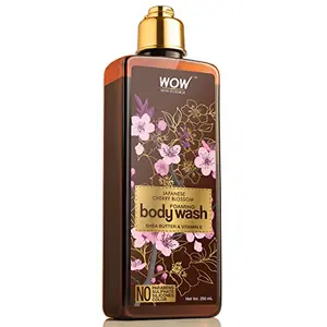 WOW Skin Science Rice Water Shampoo with Rice Water Rice Keratin & Lavender Oil for Damaged Dry and Frizzy Hair- No Sulphate Parabens Silicones Synthetic Color PEG - 300mL
