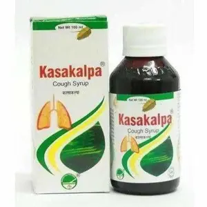 Maruthi Pharma Kasakalpa Ayurvedic Cough Syrup 100ml - Pack of 2