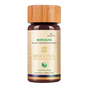 Biogetica Bipsolve (Blood Pressure Support) 80 Tablets