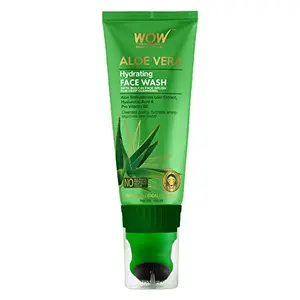 WOW Skin Science Pure Vitamin C Daily Face Gel with Aloe Vera - For Hydrating Skin & Brightening - Non Sticky - Light & Quick Absorbing - No Parabens Silicones Synthetic Fragrance & Color - 150mL