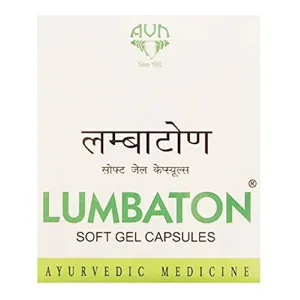 AVN Lumbaton Soft Gel Capsules (Pack of 2) (180 Capsules)