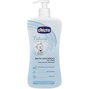 Chicco Natural Sensation Bath Shampoo No Tears Mother's Womb Like Care 0m+ (500 ml)