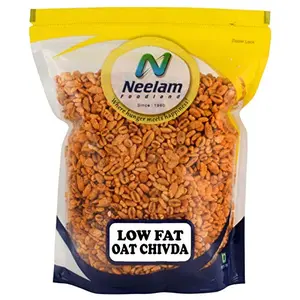 Neelam Foodland Low Fat Oat CHIVDA (Blended with Rice Flakes Oats Nachni Soyabean and Spices) 800 gm (28.21 OZ)
