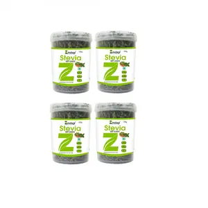 Zindagi Stevia Dry Leaves - Natural Stevia Leaf - Sugar-Free Stevia Sweetener (100 gm) Pack of 4