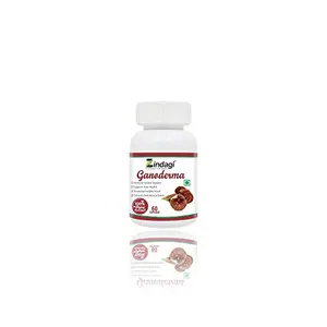 Zindagi Ganoderma Pure Extract Cap.. - Helpful In Weight Management - Antioxidants For Healthy Body (60 Cap..)