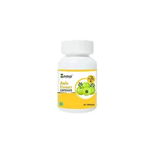 Zindagi Amla Extract Cap.. - Immunity Booster - Natural Amla Fruit Extract Powder 60 Caps