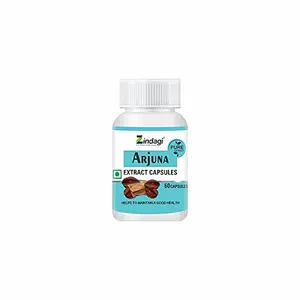 ZINDAGI Arjuna Extract Cap.. - Helps To Maintain A Good Health - 60cap (Pack of 1)