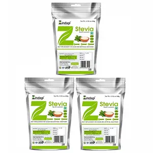 Zindagi Stevia Powder Sachet - Stevia Sachets - Sugar-free Stevia White Powder (300 Sachets)