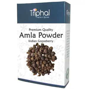 TRIPHAL Dry Amla  Indian Gooseberry Dried  Awla  Avla | Powder -100Gm