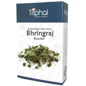 TRIPHAL Bhringraj  Bhangra  Bhangraiya  Eclipta Alba | Powder -100Gm