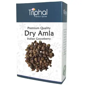 TRIPHAL Dry Amla  Indian Gooseberry Dried  Awla  Avla | Whole -100Gm