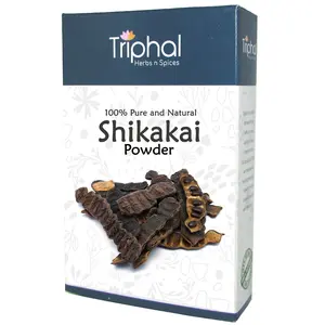 TRIPHAL Shikakai - Acacia Concinna | Powder -100Gm