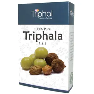 TRIPHAL Triphala 1 : 2 : 3 | Whole -100Gm