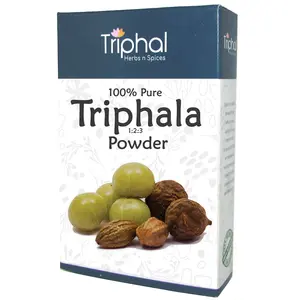 TRIPHAL Triphala 1 : 2 : 3 | Powder -200Gm