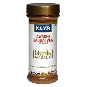 Khada Masala - Awadhi Kadhai Veg Khada Masala: Pre-Roasted Coarse Ground Whole Spice Mix 100 Gm (3.52 Oz)
