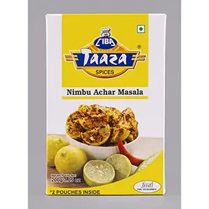 Ciba Taaza Spices Nimbu Achar Masala Powder (Lemon Pickle Masala Powder) 200g