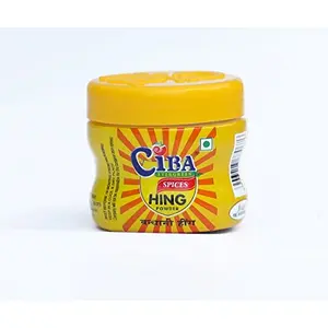 Ciba Hing Powder (Hing Asafoetida) Evergreen 10g+10g (2 Pieces)