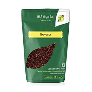 B&B Organics Navara Red Rice (1 Kg) (Njavara Rice | Njavara Red Rice | Kerala Navara Rice | Ayurvedic Herbal Rice | Traditional Red Rice | Red Chawal | Lal Chawal)