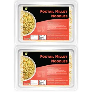B&B Organics Foxtail Millet Noodles (No Maida | No Preservatives | Not Fried) ( Pack of 2) Each 180 g