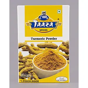 Turmeric Powder (Haldi Powder) by Ciba Taaza Spices 100gm