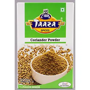 Coriander Powder (Dhania/Dhaniya Powder) by Ciba Taaza Spices 100gm