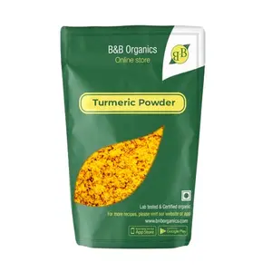 B&B Organics Turmeric Powder 300 g