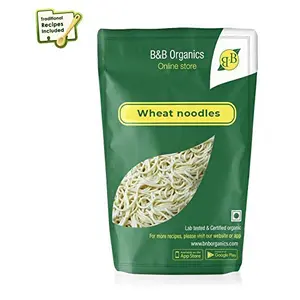 B&B Organics Wheat Noodles 180 Grams