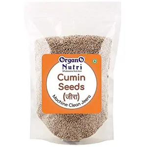 Organo Nutri Cumin Seeds Machine Clean Jeera (1 Kg)