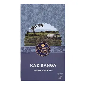 Karma Kettle Kaziranga Antioxidants Assam Black Tea 25 Pyramid Teabags