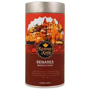 Karma kettle Benares Indian Masala Chai Original Masala Tea 100 GMS Loose Leaf