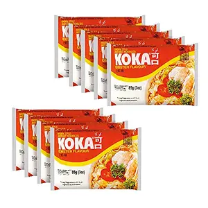 KOKA Oriental Instant Noodles Lobster Flavour(Pack of 9)