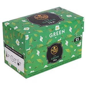 Karma Kettle Green Tea Unbleached and Staple-Free 25 Teabags