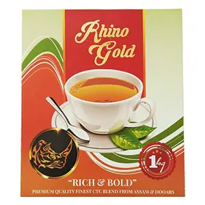 Karma Kettle Rhino Gold Premium CTC Tea - 1 kg (1000 g)