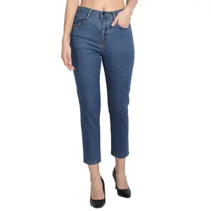 Lorem Ginzo Women's Tapered Fit Jeans  Ankle length High waist jeans for Women