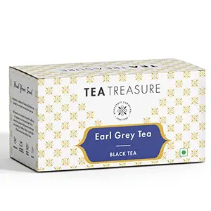 Tea Treasure Earl Grey Anti-oxidants Rich Black Tea 18 Count