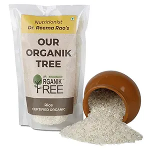 Our Organik Tree Certified Organic Rice White | Naturally Grown No Chemical or Pesticide | Gluten Free | No GMO