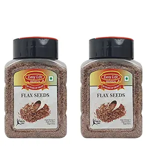 Easy Life Combo of Flax Seeds 350g (Pack of 2)