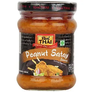 Real THAI Original Thai Cuisine Peanut Satay Sauce 170 ml