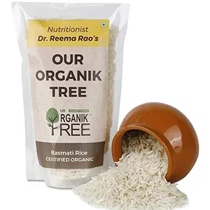 Our Organik Tree Organic Basmati Rice / Long Grain (Naturally Grown No Chemical or Pesticide) 450g