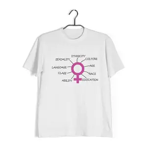 Aaramkhor Intersectional Feminism Feminista  Feminism  10  Cotton T-shirt for Women