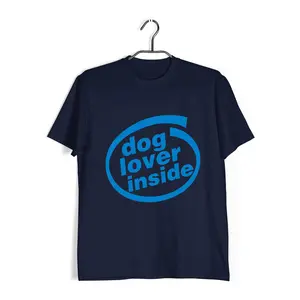 Aaramkhor DOG LOVER INSIDE Aaramkhor Specials  Dogs  10  Cotton T-shirt for Women