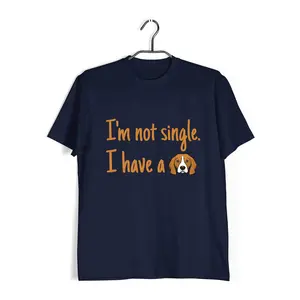 Aaramkhor I'm not single. I have a dog Aaramkhor Specials  Dogs  10  Cotton T-shirt for Women