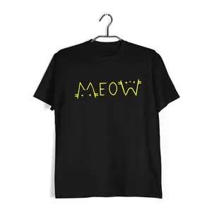 Aaramkhor Meow Aaramkhor Specials  Cats  10  Cotton T-shirt for Women