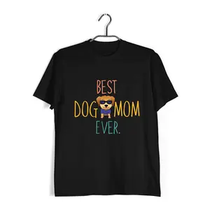 Aaramkhor best dog mom ever Aaramkhor Specials  Dogs  10  Cotton T-shirt for Women