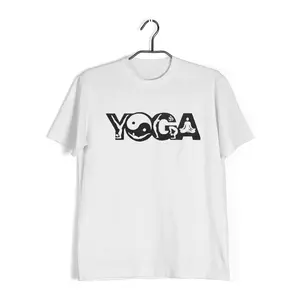 Aaramkhor Yoga Poses Sports Fitness Yoga  10  Cotton T-shirt for Women